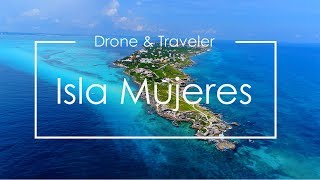 【4K】イスラ・ムヘーレス島でドローン空撮！Isla Mujeres drone｜世界一周旅行 [upl. by Nasas118]