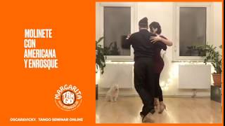 Tango Seminar Online Moulinette mit Lapiz Sacada amp Enrosque [upl. by Viens269]