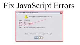 HOW TO FIX JAVASCRIPT ERRORS THE WASY WAY [upl. by Islean]