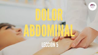 5 DOLOR ABDOMINAL SEMIOLOGÍA [upl. by Maitilde]