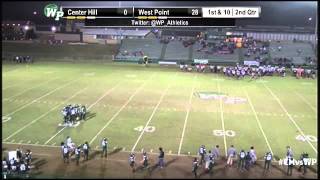 Football Center Hill vs West Point [upl. by Dnomrej656]