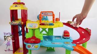 Vtech Garage Cars Toot toot drivers Parkhaus Tut tut baby Flitzer [upl. by Pritchett]