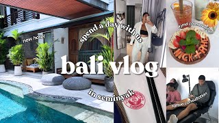 Spend a Day with Us in Bali  tattoo consultation  seminyak vlog [upl. by Tjaden]