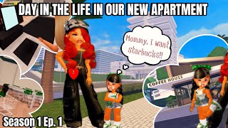 BERRYVILLE GAMERZ  RUNAWAY TEEN MOM Season 1 Ep 1  DAY IN THE LIFE IN OUR NEW APARTMENT [upl. by Chill789]