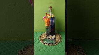 Diy Table Organizer shorts craft art [upl. by Swanhilda]