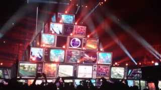 MUSE Uprising intro Unsustainable Mexico DF 18Oct2013 [upl. by Dilan]