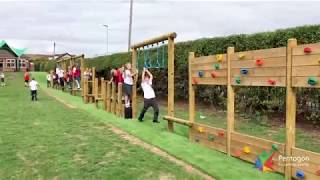 Kegworth Primarys fantastic Trim Trail [upl. by Valina]