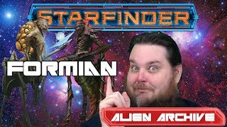 Starfinder Alien Archive Playable Races Formian  How To Play  Digital Dungeon Master [upl. by Noryb]