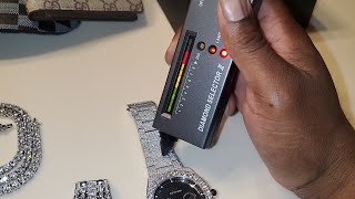 Shop gld iced alpha era watch review an diamond tester an 5mm tennis chain giveaway [upl. by Nordgren]