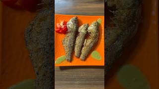 Silver Fish 🐟 Fry silverfish fishfry fishfryrecipe cooking kitchen shortvideo ytshorts [upl. by Zehcnas]