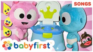 Potty Training Song w GooGoo amp GaaGaa  More Nursery Rhymes Songs Compilation for Kids  BabyFirst [upl. by Atilehs922]