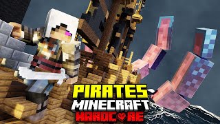 Minecraft Players Simulate a Pirate War in Minecraft Hardcore [upl. by Warthman]