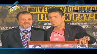 Fuertes declaraciones Julio César Chávez Jr Vs Maravilla Martínez [upl. by Eimia]