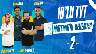 345 YAYINCILIK 10LU TYT MATEMATİK DENEMESİ  2 [upl. by Erdreid200]