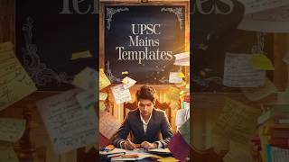 UPSC Mains Templates  Why they are important for answer writing  ✍️ upsc upscexam upscmains [upl. by Ringo]