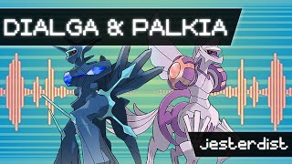 Pokémon Legends Arceus  VS Origin Dialga amp Palkia [upl. by Minnaminnie]