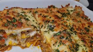 Ce nest pas des lasagnes mais cest une recette à tomber‼️🔝وصفة في غاية الروعة [upl. by Anayaran954]