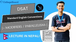 MODIFIERS AND PARALLELISM SAT ENGLISH FULL COURSE IN NEPALI  STANDARD ENGLISH CONVENTIONS [upl. by Ramor]