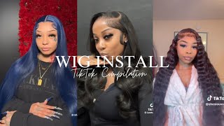 WIG INSTALL  20 Minute TikTok Compilation [upl. by Yenal]