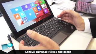 Lenovo ThinkPad Helix 2 and docks [upl. by Liakim650]