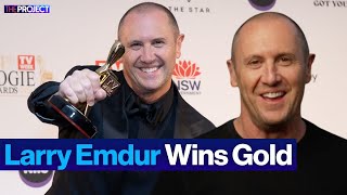 Gold Logie Win Larry Emdurs Big Night [upl. by Nels]