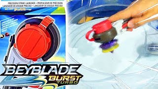 COMO USAR O PRECISION STRIKE LAUNCHER BEYBLADE BURST TURBO [upl. by Wilkey]