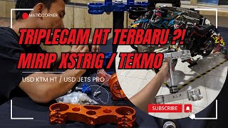 TRIPLECAM USD KTM HT TERBARU 2024 masih prototype  KLX DTRACKER CRF WR WAJIB PAKAI [upl. by Ainelec334]