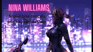 Nina Williams hayashida step and SS1 cancels guide [upl. by Krahmer288]