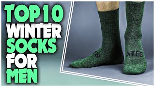 Best Winter Socks For Men  Top 10 Best Mens Winter Socks To Keep Your Toes Warm in Winter [upl. by Etiuqal]