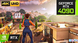 Fortnite HAND CANNON UPDATE  RTX 4090 24GB  4K Maximum Settings RTX ON [upl. by Lekcar601]