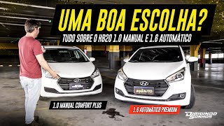 A Real HB20 2016 10 Comfort Plus ou Premium 16 Automático qual vale a pena Avaliação completa [upl. by Ingvar]