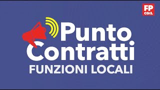 Punto Contratti  Funzioni Locali [upl. by Ross691]