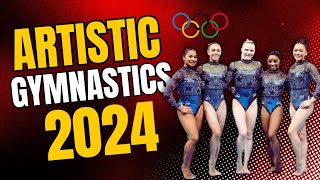 Artistic Gymnastics Olympics 2024 Top Athletes and Their Hardest Moves From The Moors to The Biles [upl. by Zetnom]