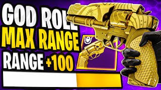 After 1 year I finally got the Best Obtainable Hand cannon 100 Range [upl. by Ha]