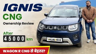 Maruti Ignis CNG Ownership Review [upl. by Izawa]