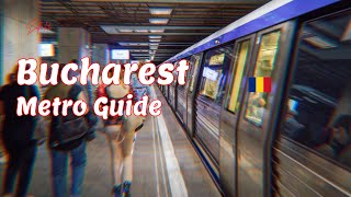 How to use Bucharest Metro from tickets to lines Romanian guide [upl. by Kelsi263]