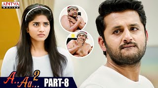 A AA 2 Hindi Dubbed Movie Part 8  Nithiin Megha Akash Ashu Reddy  Aditya Movies [upl. by Etana]