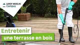 Comment entretenir une terrasse en bois [upl. by Adnaloy948]