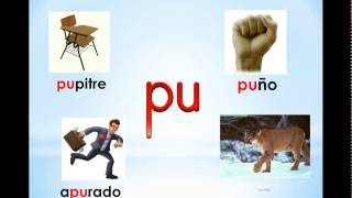 3 Sílabas pa pe pi po pu Syllables with P [upl. by Eelirol]