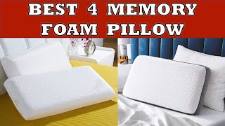 Best 4 Memory Foam Pillow in India 2023 [upl. by Rattray823]