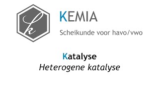 Katalyse Heterogene katalyse [upl. by Sosthena]