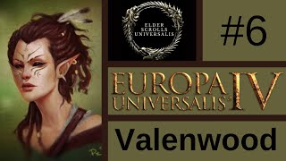 Lets Play EU4 Elder Scrolls Universalis Valenwood 6 [upl. by Ecirbaf]