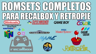 Romsets completos para Recalbox y Retropie  Parte 1 [upl. by Birk203]