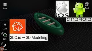 3DCio Boat 3d Modelling Tutorial AndroidIos [upl. by Kentiggerma663]