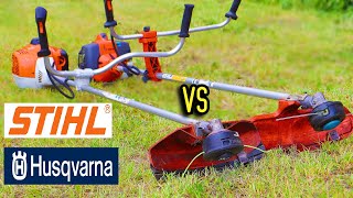 Test Kos SpalinowychStihl FS 240 VS Husqvarna 535 RX [upl. by Elaine732]