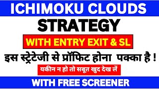 Ichimoku Cloud Trading Strategy in Hindi No Loss Strategy VIRAT BHARAT [upl. by Beaston]