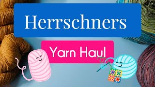 Herrschners Yarn Vlog Haul amp Review [upl. by Tod]