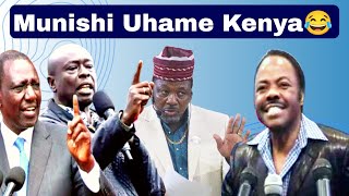 PASTOR NGANGA DESTROYS MUNISHI AFTER ATTACKING HIM RUTO WARNS GEN ZS FUNNY😂😂😂 [upl. by Ahders]