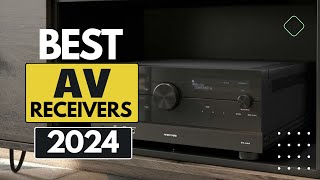 Best AV Receivers for 2024  Dolby Atmos 8K HDR and Beyond  for Every Budget [upl. by Esinert]