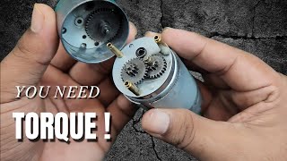 High TORQUE dc motor  Gear Motor  500 rpm cubityt [upl. by Engud]